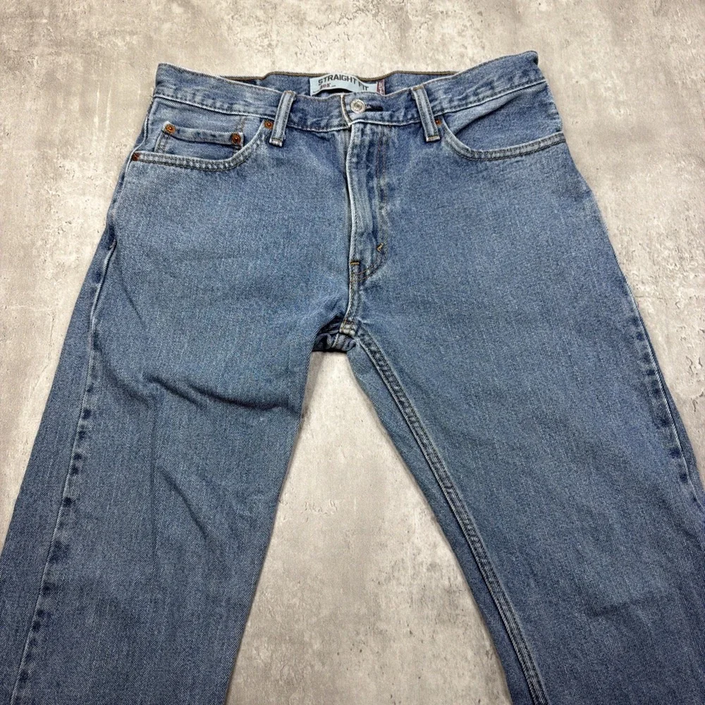 Vintage Levis 505 Jeans Mens 32x32 Blue Denim Regular Fit Straight Leg Y2K USA